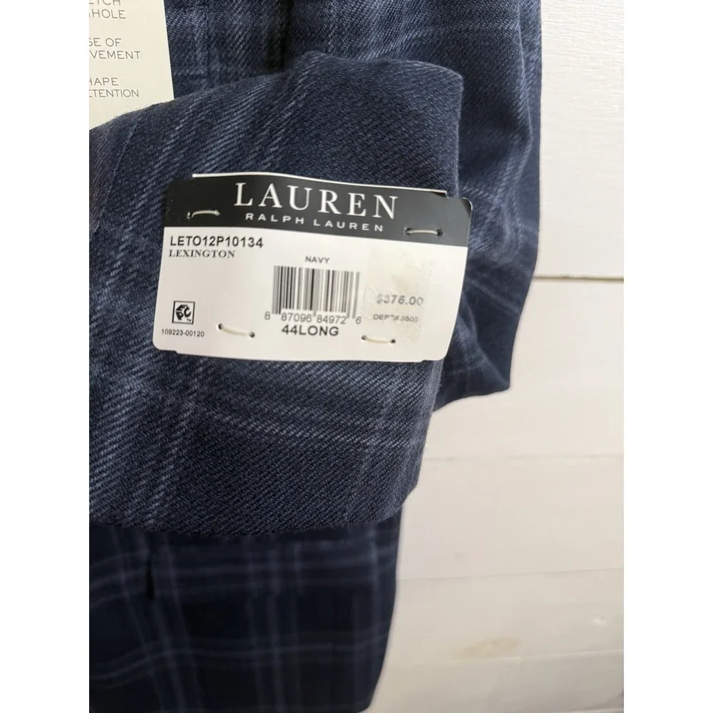NWT Lauren by Ralph Lauren Men's Lexington Wool Blend Ultra Flex‎ Sport Coat 44L